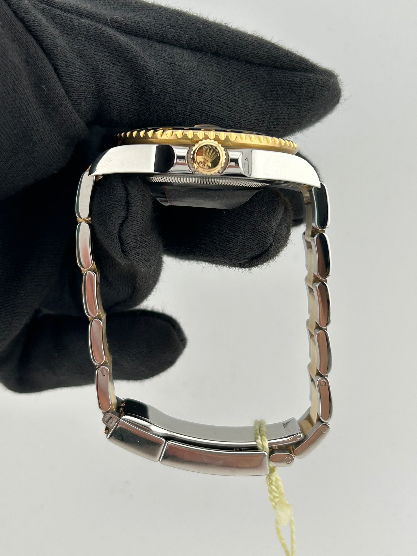 Rolex GMT-Master II Black Dot Markers Dial on 2 Tone Oyster Bracelet Ref. 116713LN Card — view 6