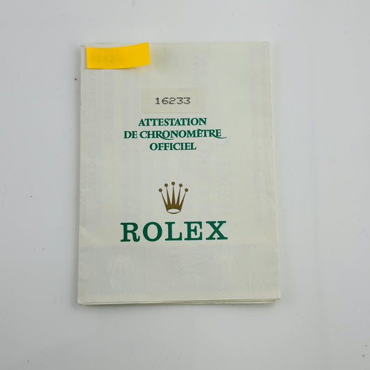 Rolex Datejust Champagne Stick Dial on D Link Jubilee Bracelet Steel Ref. 16233 Papers 1994 — view 2