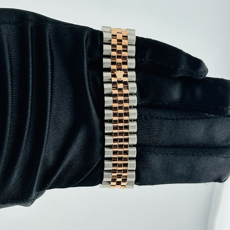 Rolex Datejust Pink Champagne D Iamond Dial on Jubilee Ref 116231