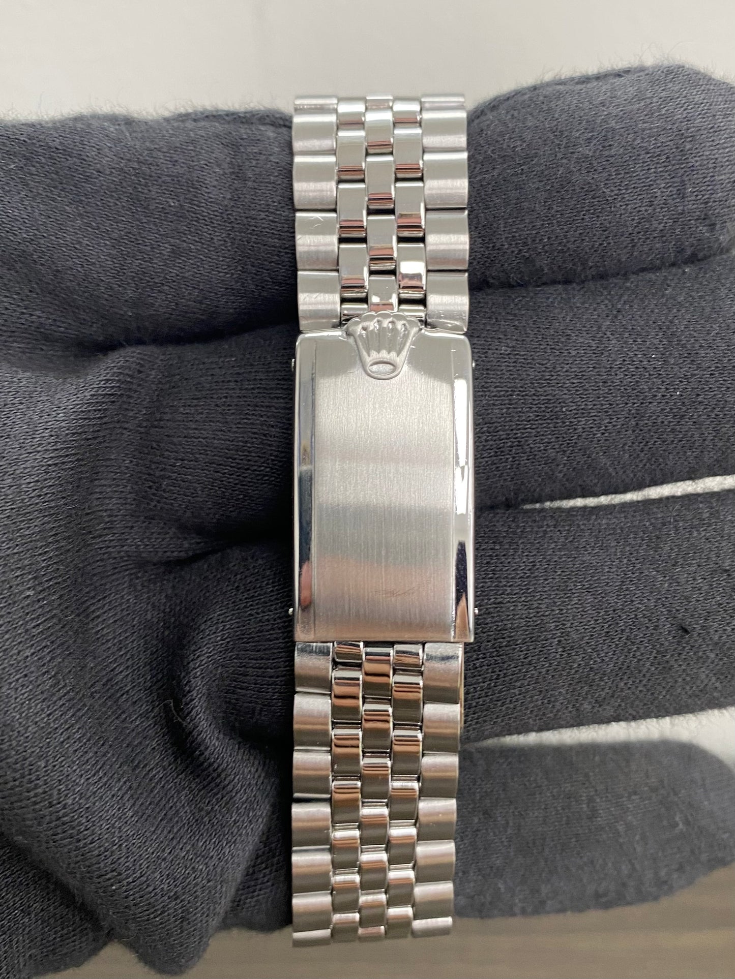 Rolex Datejust Silver Stick Dial on Folded Jubilee Ref. 1601/4 1971 — view 3