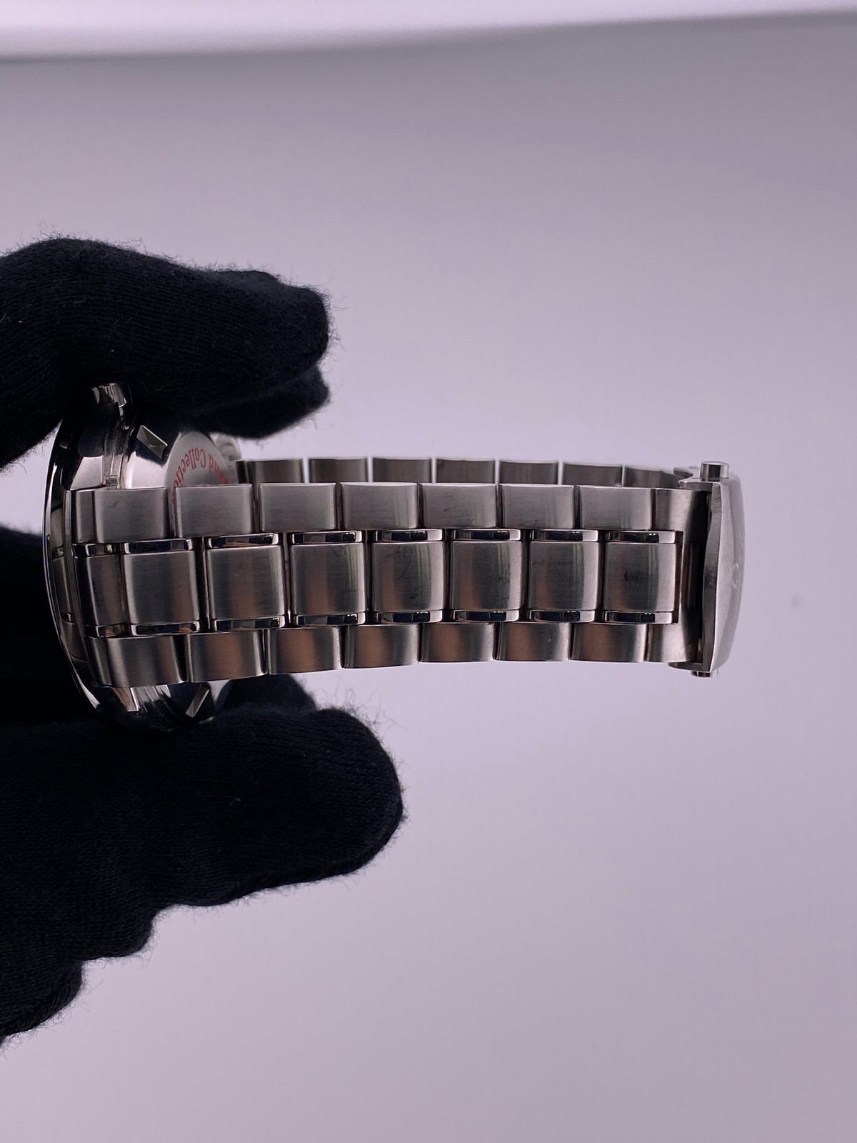 Omega Speedmaster Red Dial on Stainless Steel Bracelet Ref. 3506.61 Card 2006 — view 4