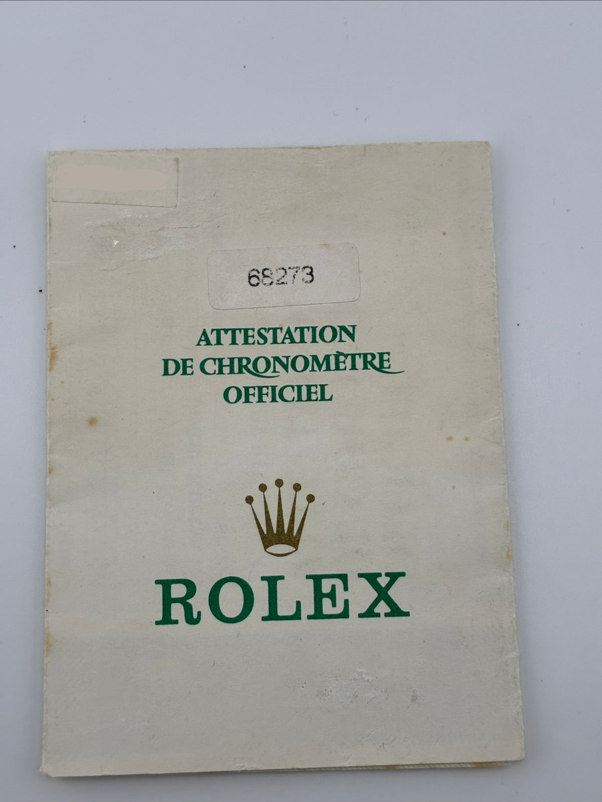 Rolex Datejust 31 Gold Dial on Jubilee Ref. 68273G Papers Open Date — view 7