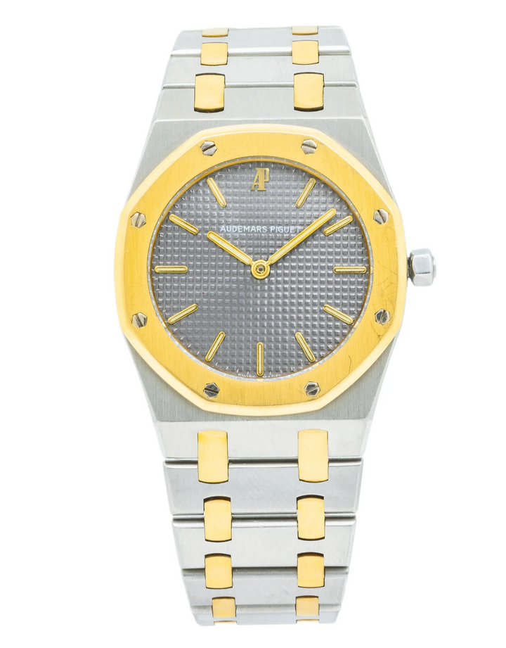 Audemars Piguet Royal Oak Grey / Gold Markers Dial on 2 Tone Bracelet Ref. 56303SA.OO.0789SA