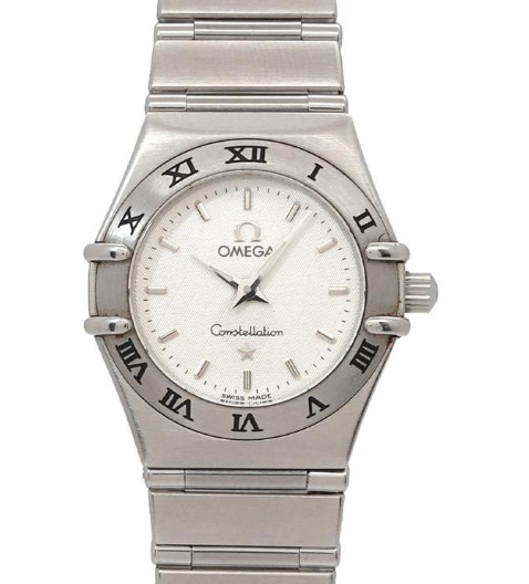 Omega Constellation White Dial on Stainless Steel Bracelet Ref. 1562.30.00