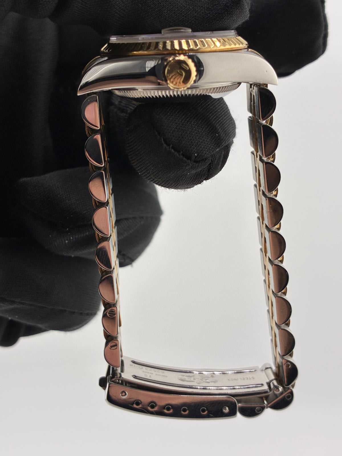 Rolex Datejust Lady Champagne Roman Dial on Jubilee Ref. 69173 1996 — view 6