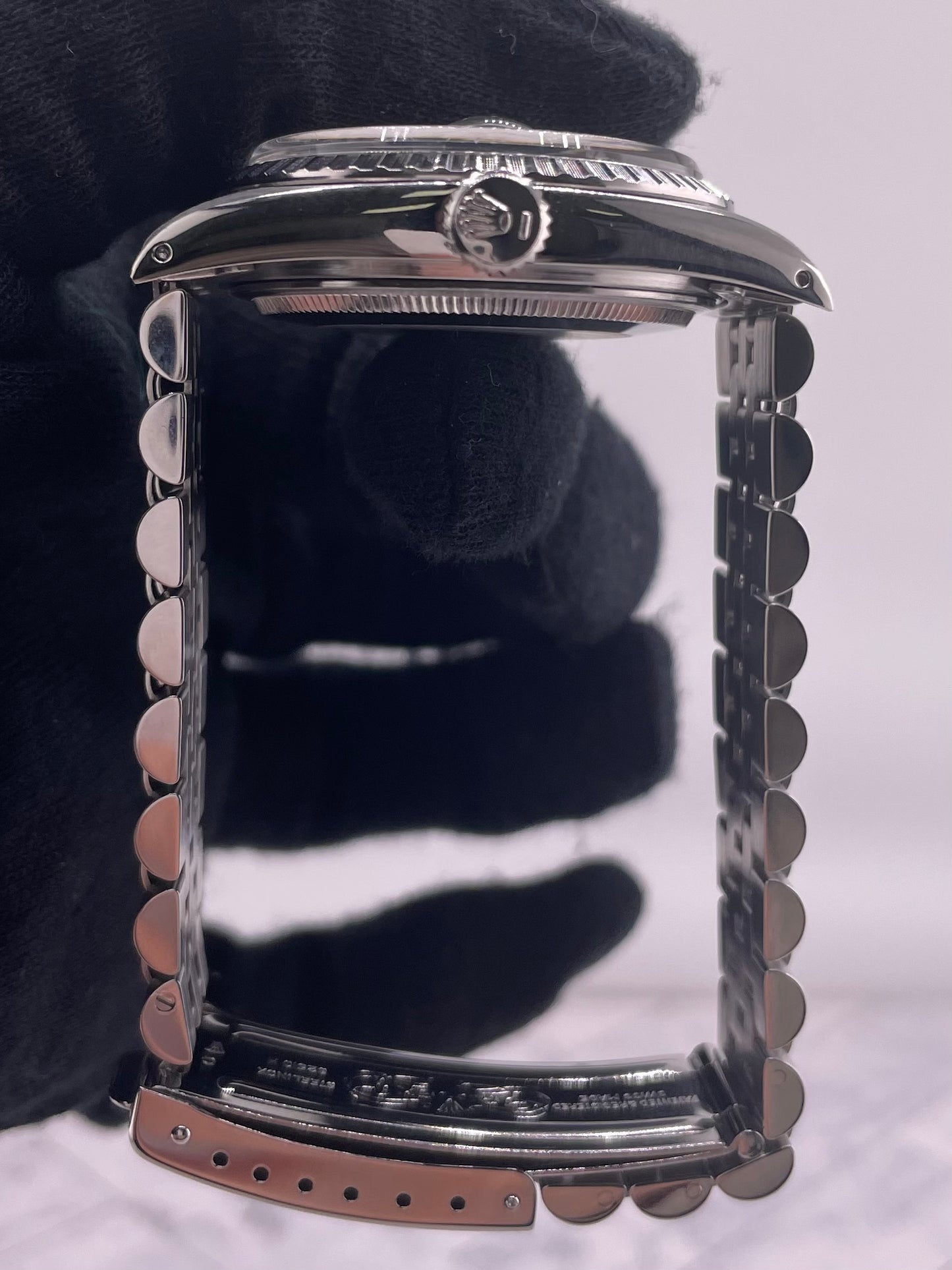 Rolex Datejust Silver Stick Dial on Jubilee Ref. 16030 1981 — view 6