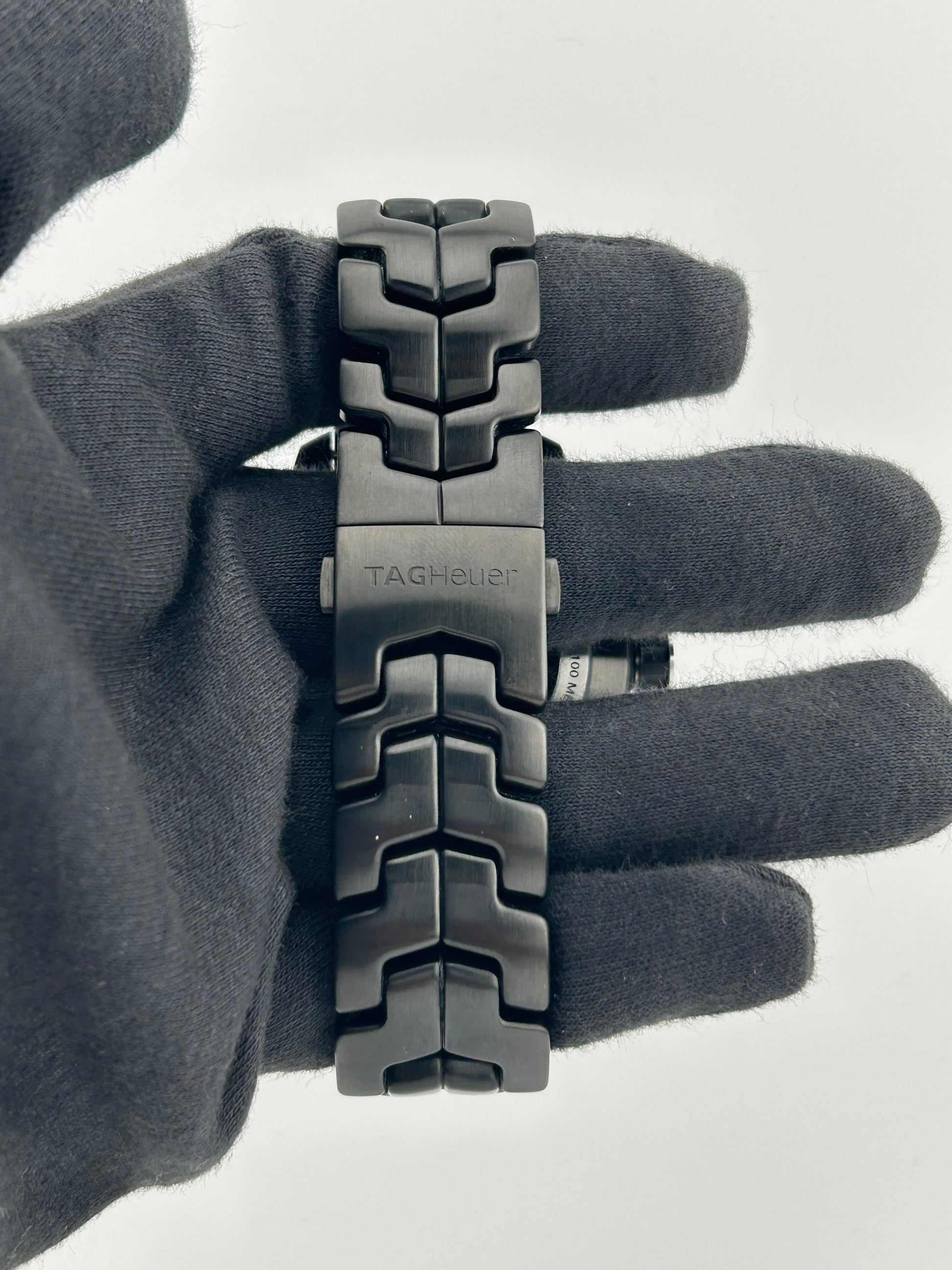Tag Heuer Carrera Senna Black Arabic Numerals Dial on Black Steel Bracelet Ref. CAR2A1L.BA0688 Card 2018 — view 4