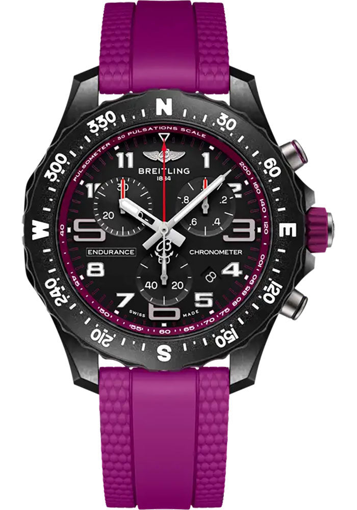 Breitling Endurance Pro Black Dial on Rubber Strap Ref. X83310F61B1S1 Complete 2026