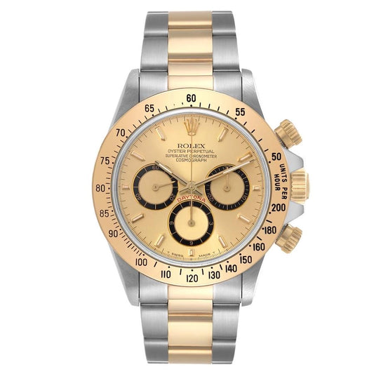 Rolex Daytona Champagne Dial on Oyster Ref 16523 with Papers 1996