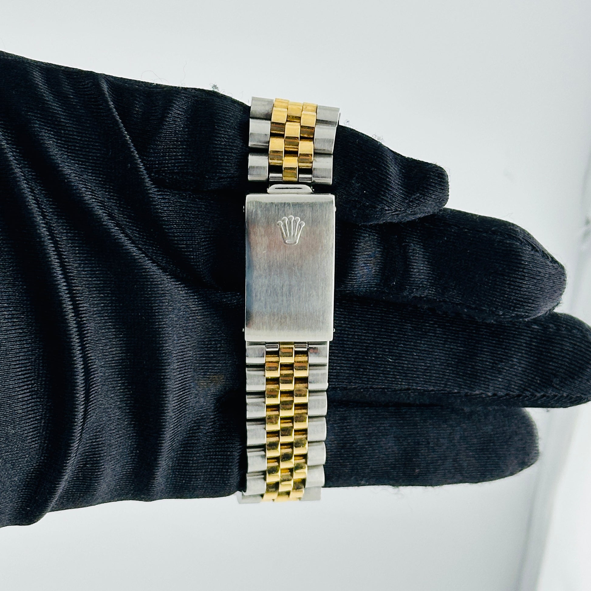 Rolex Datejust Champagne Stick Dial on D Link Jubilee Ref. 16233 1990 — view 3