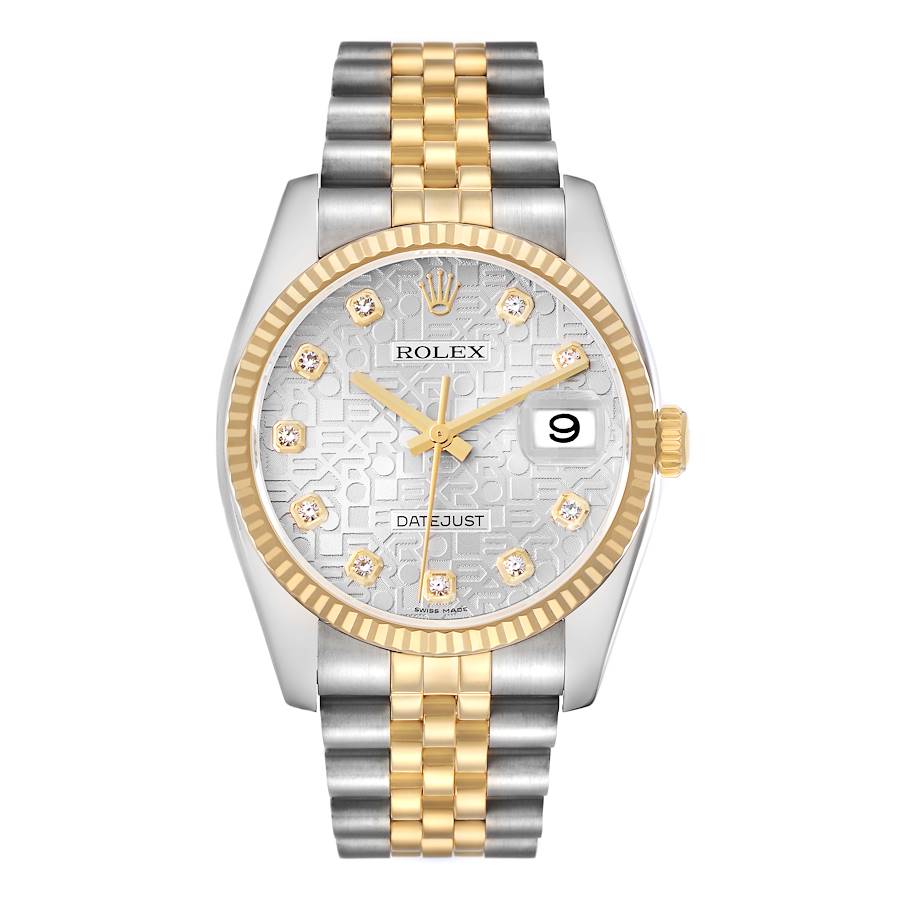 Rolex Datejust Anniversary Diamond Dial Dial on D Link Jubilee Ref. 116233 Card 2018