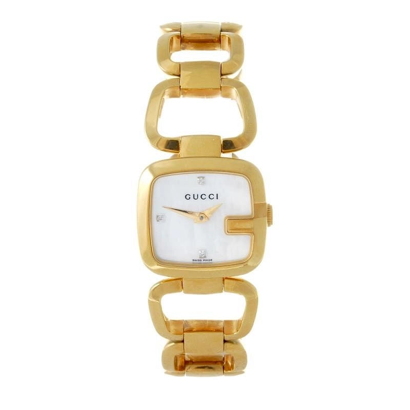 Gucci Mop Diamond Dial Ref 125.5