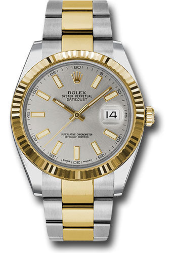 Rolex Datejust Silver Index Dial on Oyster Ref. 126333 Card 2019