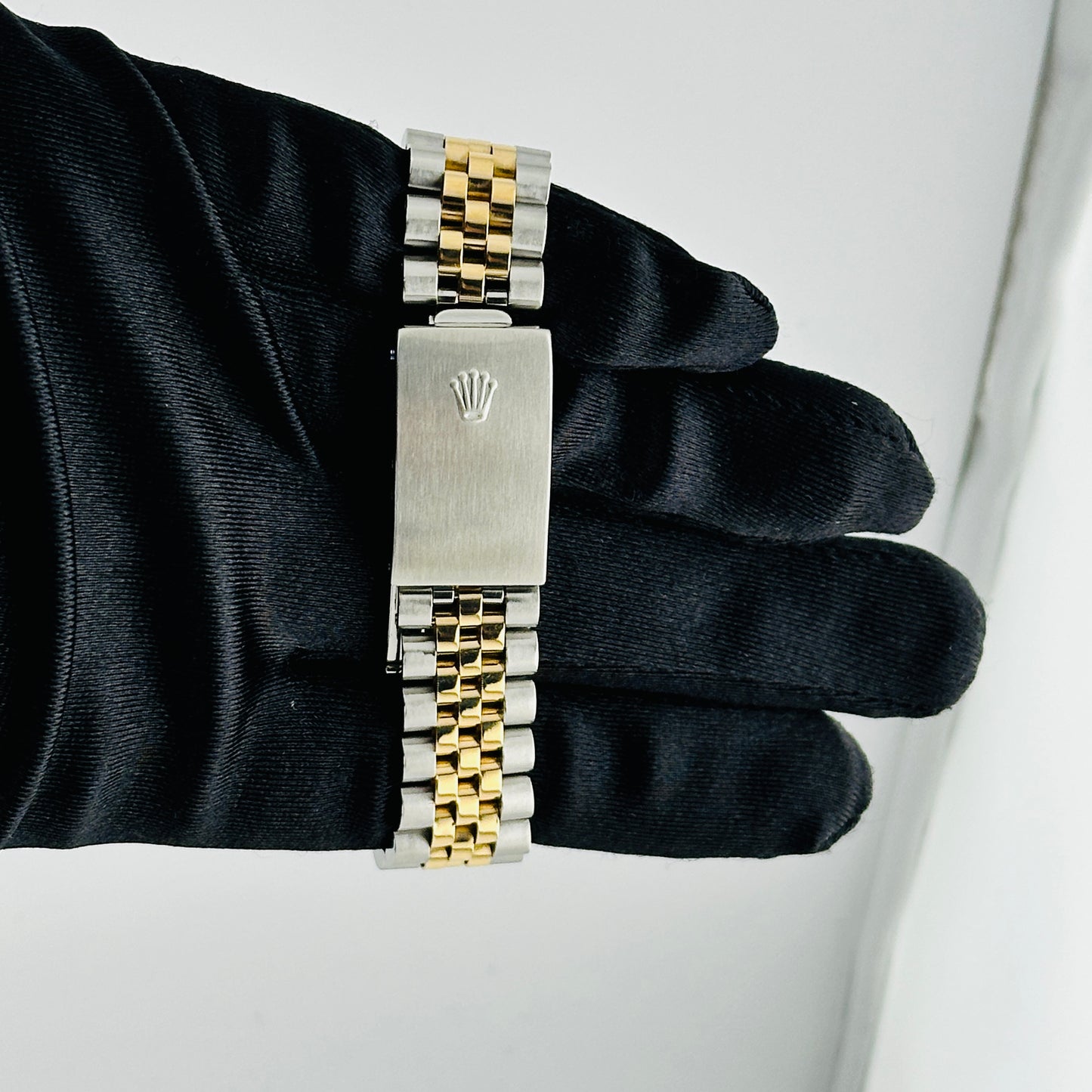 Rolex Datejust Champagne Stick Dial on D Link Jubilee Ref. 16233 2000 — view 2