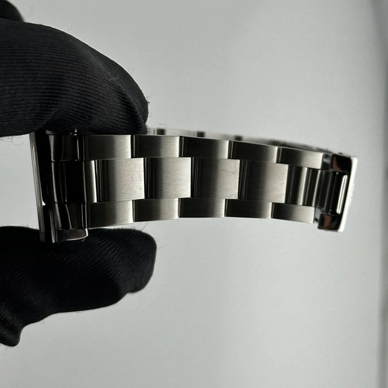 Rolex Oyster Perpetual Black Dial on Oyster Ref 77080 with Papers