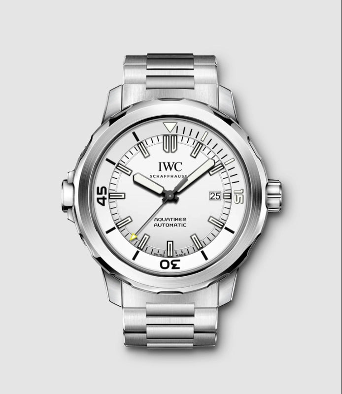 Iwc Aquatimer Automatic Silver Dial Ref IW329004 with Papers 2016