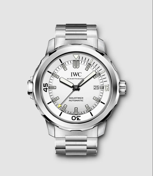 Iwc Aquatimer Automatic Silver Dial Ref IW329004 with Papers 2016