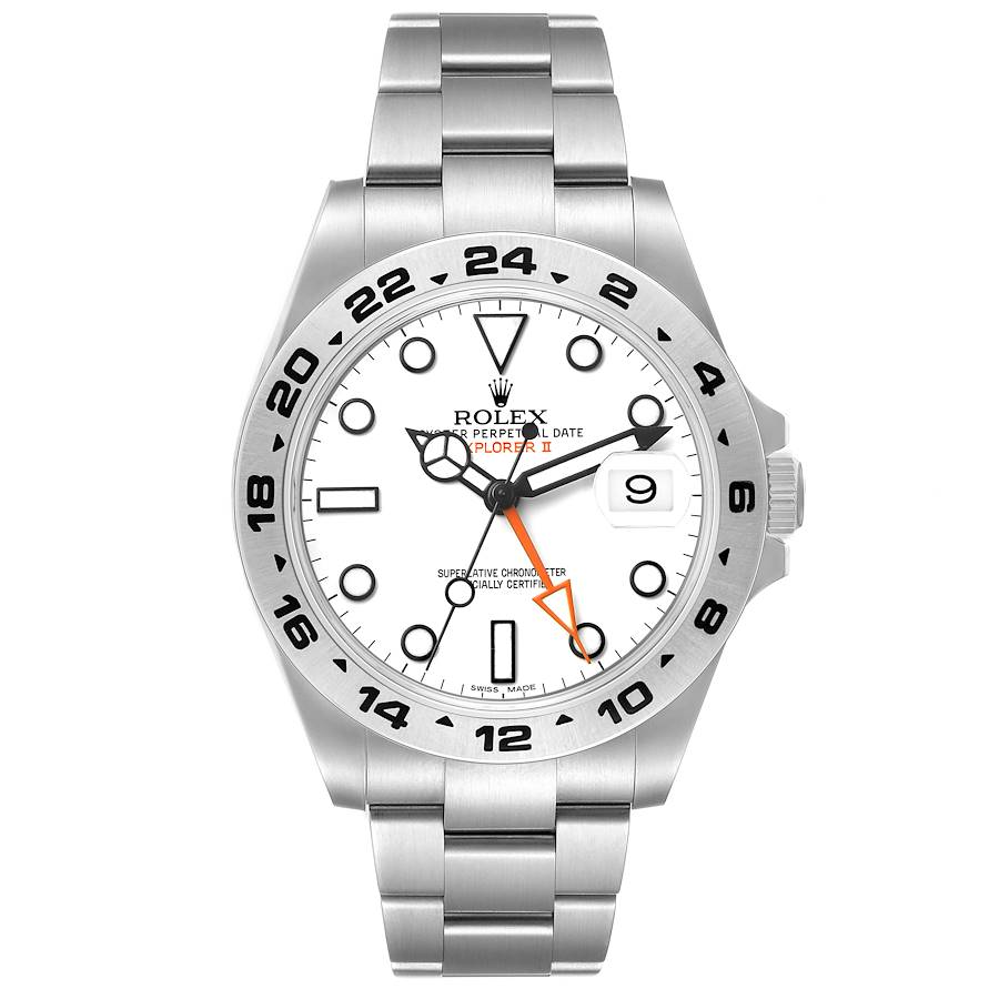 Rolex Explorer II White Dial on Oyster Ref. 216570 Card 2015