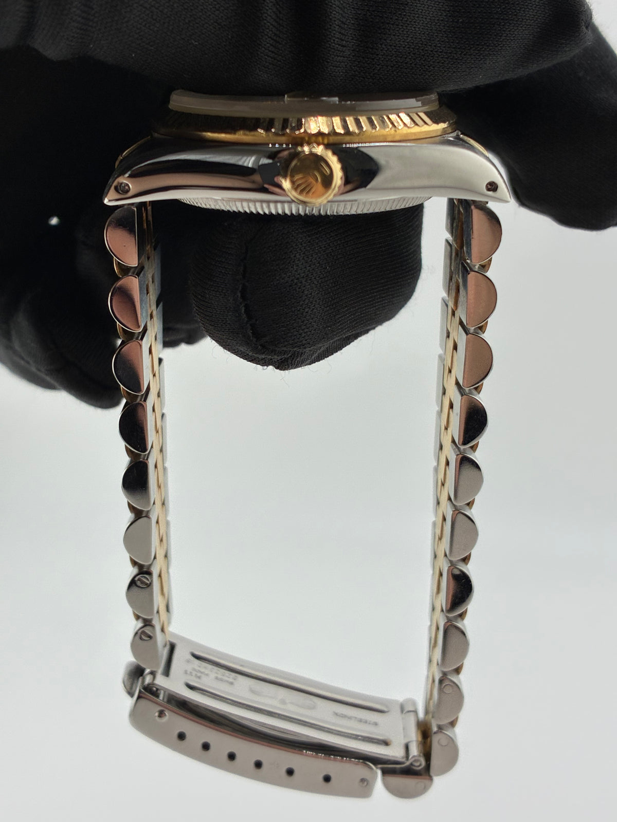 Rolex Datejust Champagne Diamond Dial on Jubilee Ref. 68273G 1987 — view 6