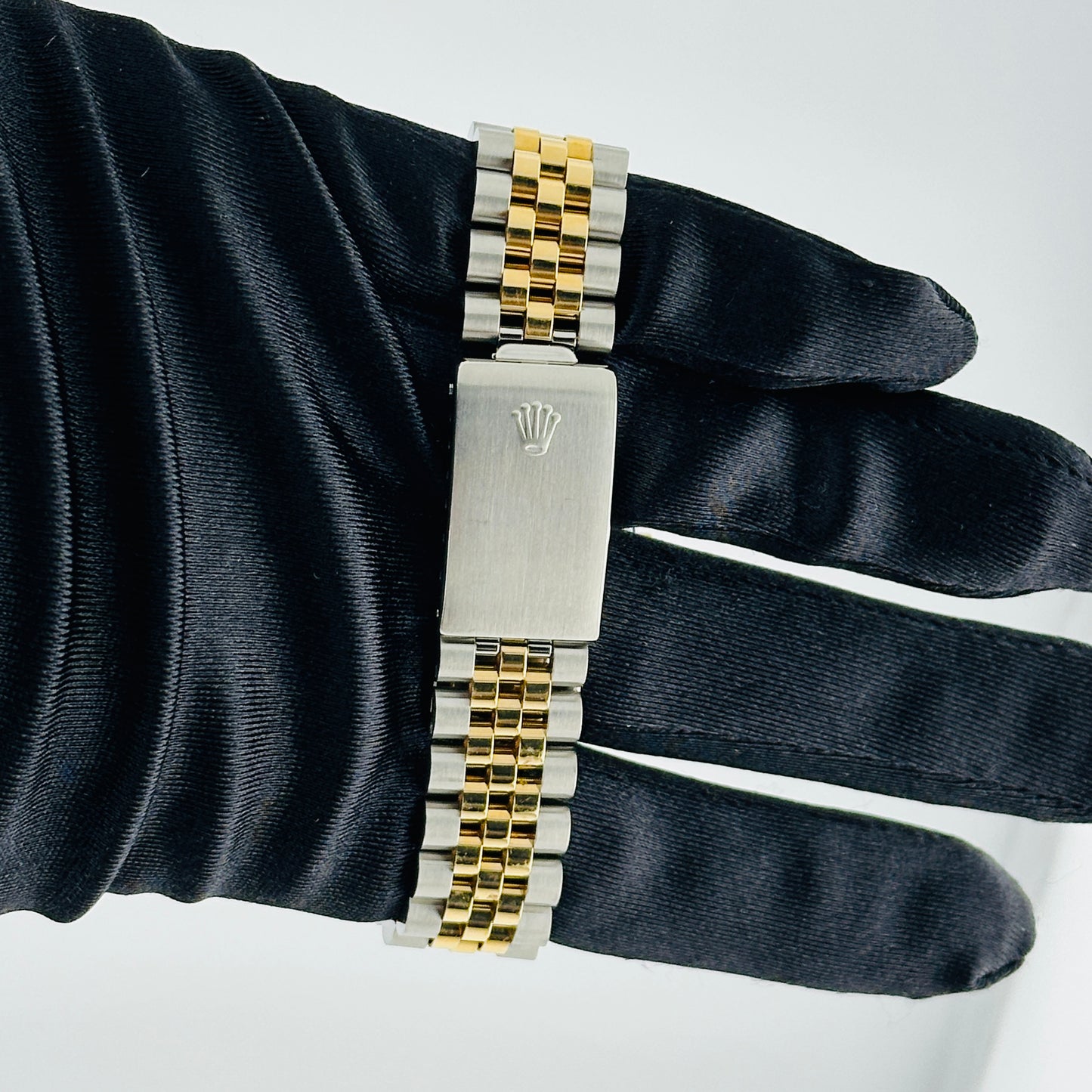 Rolex Datejust Champagne Stick Dial on D Link Jubilee Ref. 16233 1995 — view 3