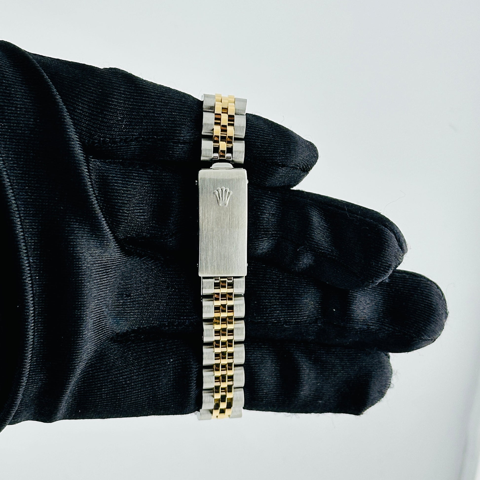 Rolex Datejust Lady Champagne Roman Stick Dial on D Link Jubilee Ref. 69173 1995 — view 4