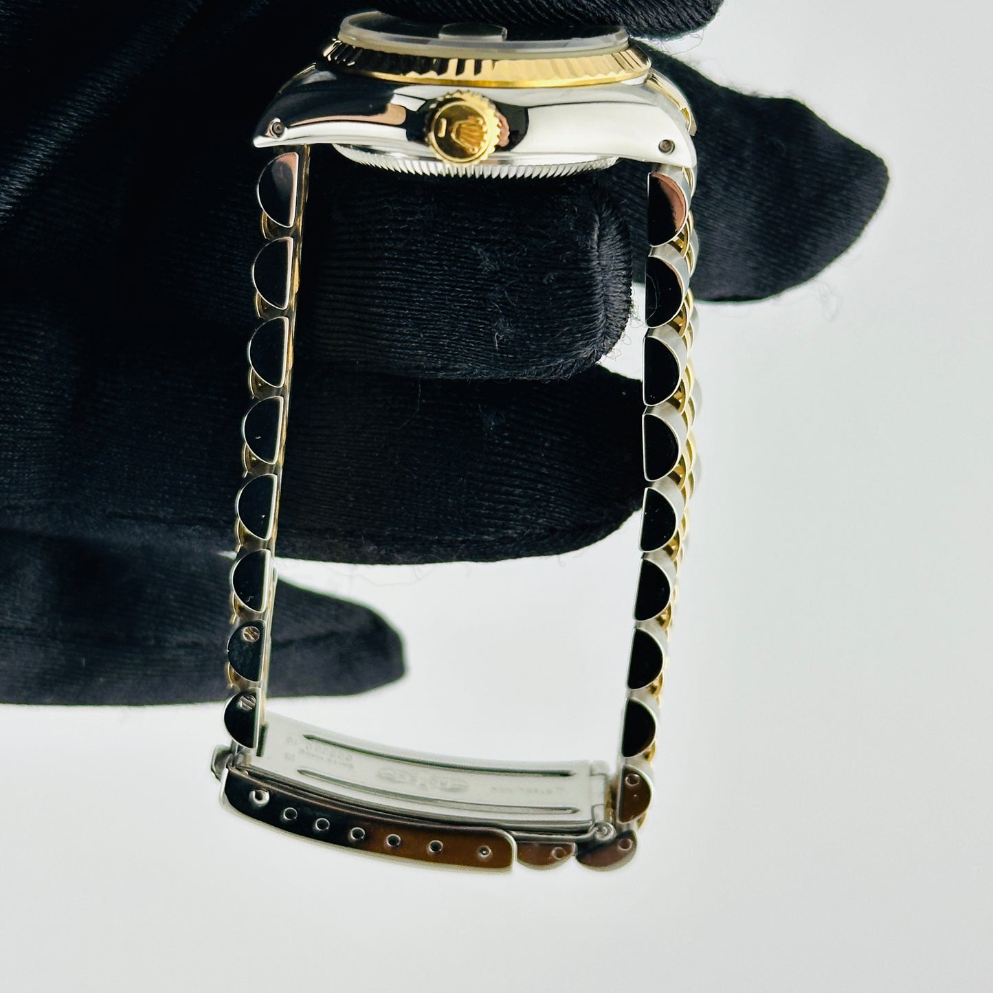 Rolex Datejust Lady Champagne Stick Dial on D Link Jubilee Ref. 69173 1990 — view 4