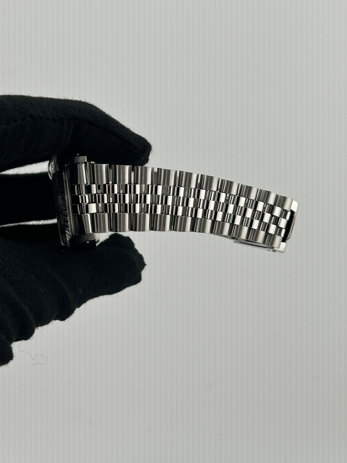 Rolex Datejust 36 Silver Stick Dial on Jubilee D Link Bracelet Ref. 16030 1986 — view 5