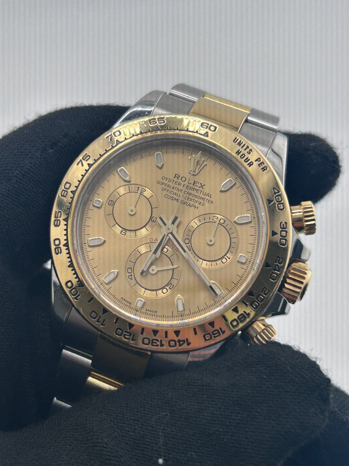 Rolex Daytona Champagne Diamond Dial on Oyster Ref. 116503 Card 2021 — view 3