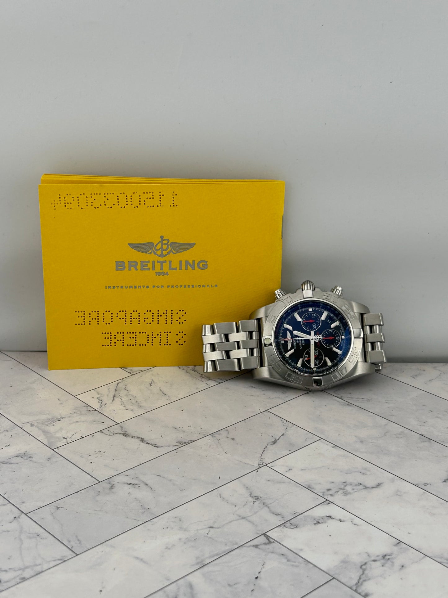 Breitling Chromomat 01 Black Dial Ref. AB0111 Papers 2011 — view 7