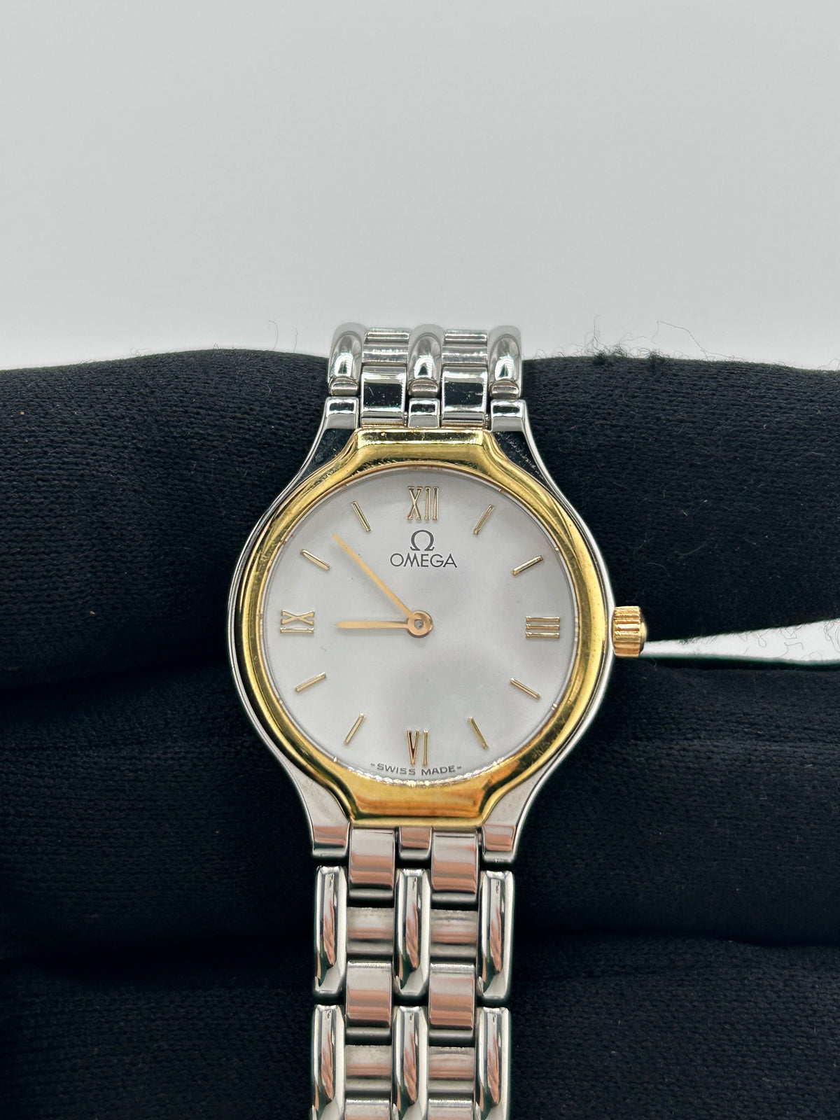 Omega De Ville White Dial on Stainless Steel Bracelet Ref. 4360.23.00 Card — view 3
