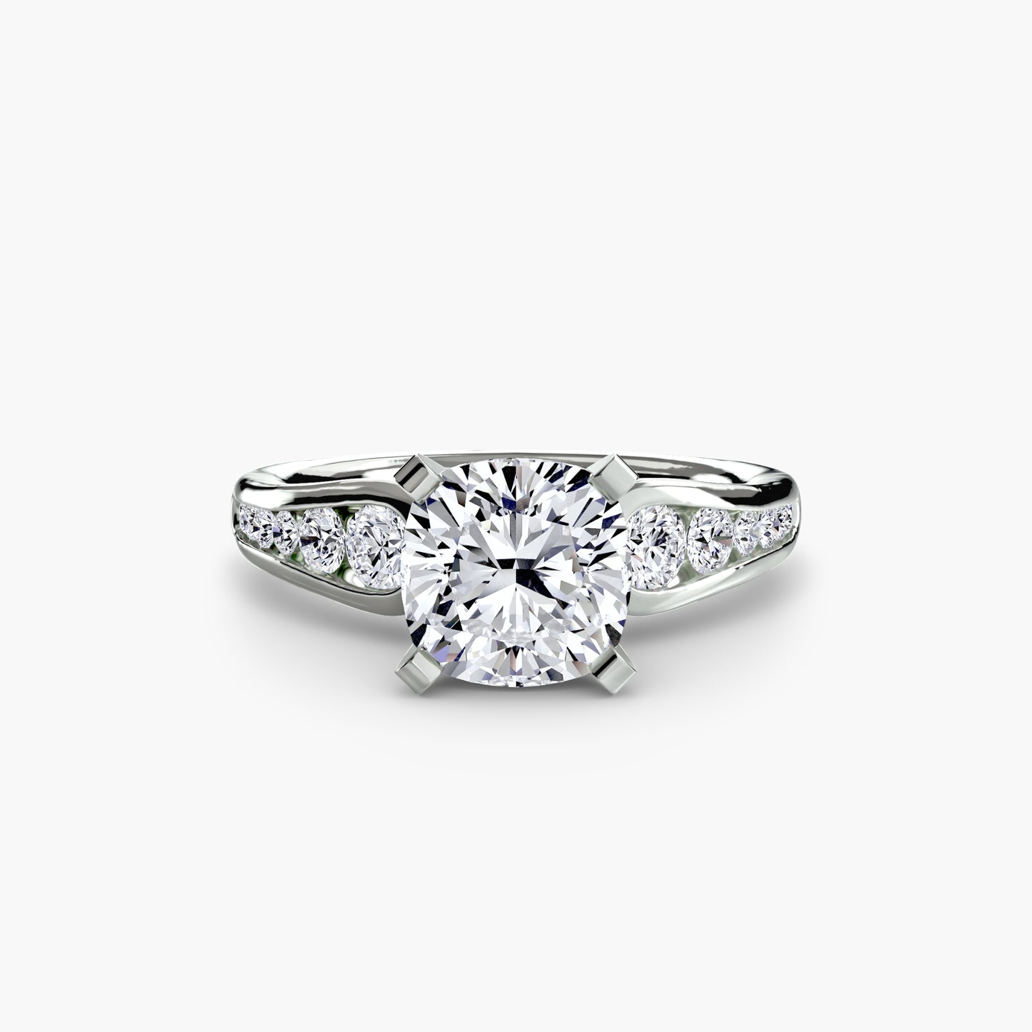 Solitario con Pavé 2