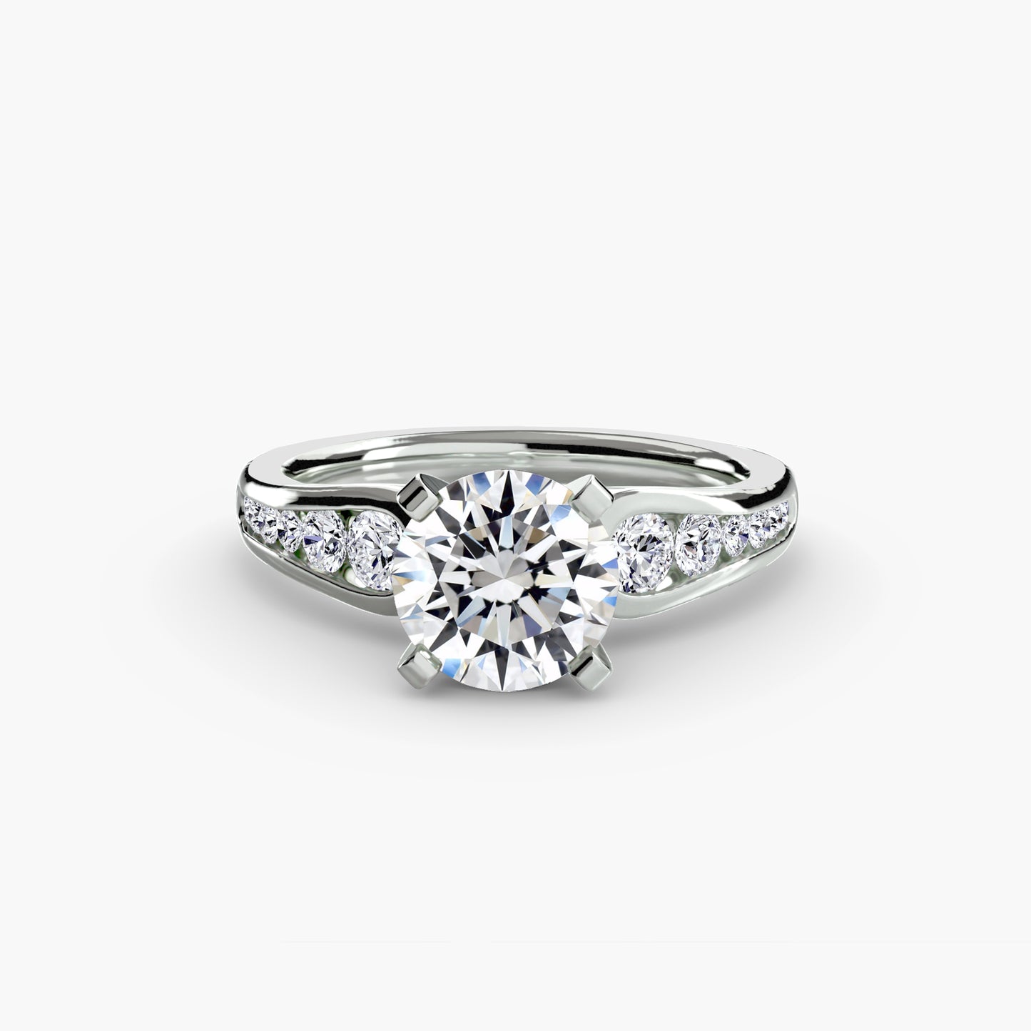 Solitario con Pavé 2
