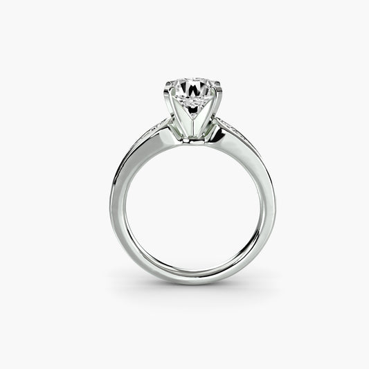 Solitario con Pavé 2