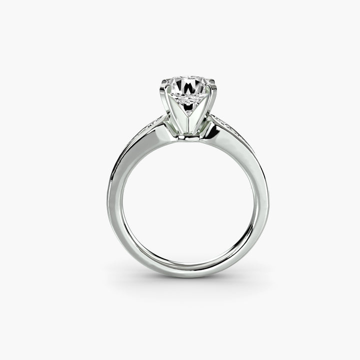 Solitario con Pavé 2