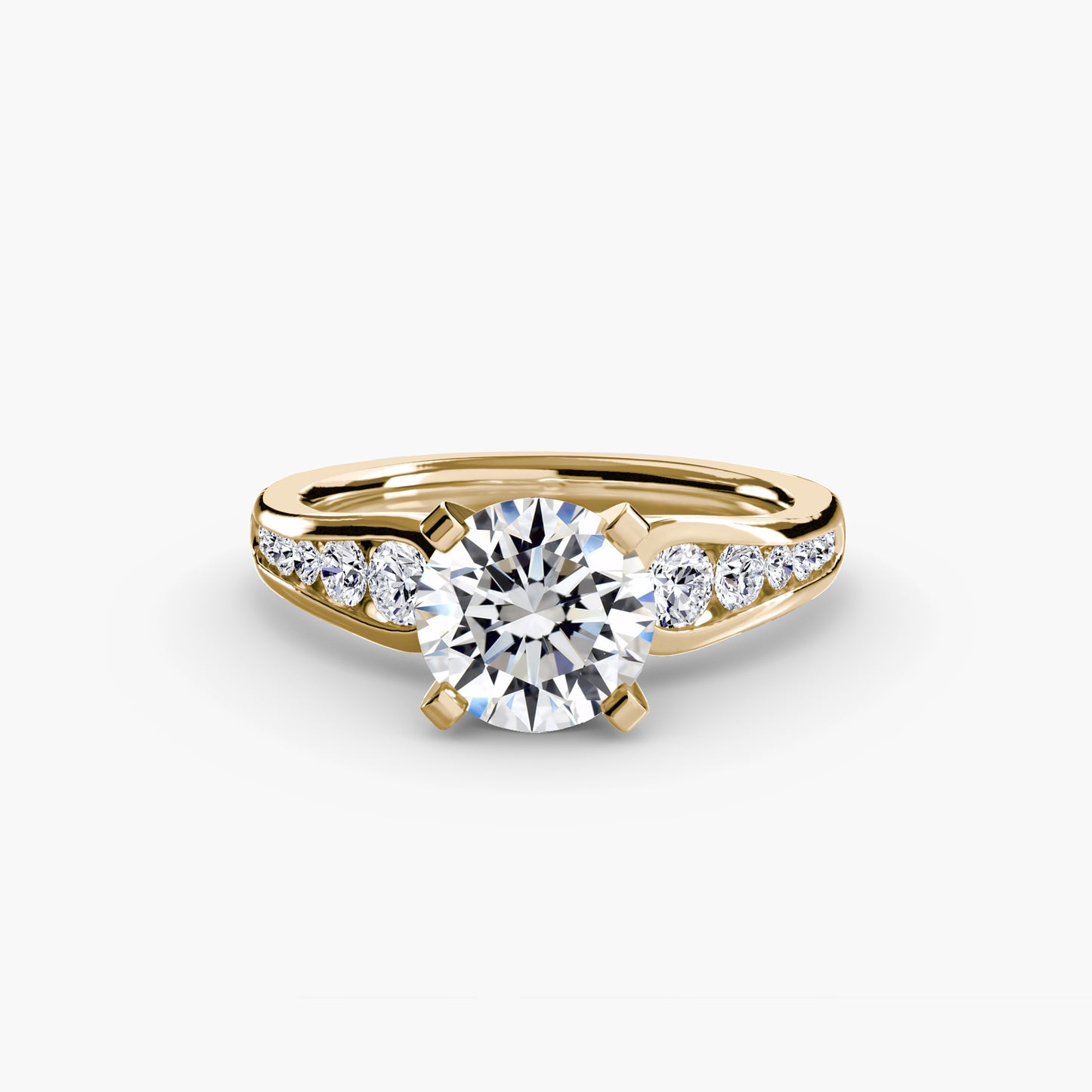 Solitario con Pavé 2