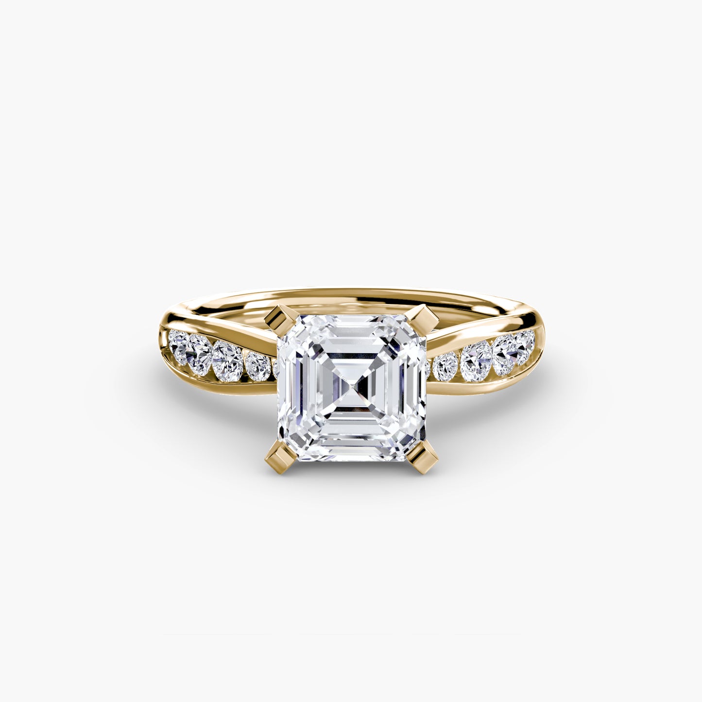 Solitario con Pavé 3