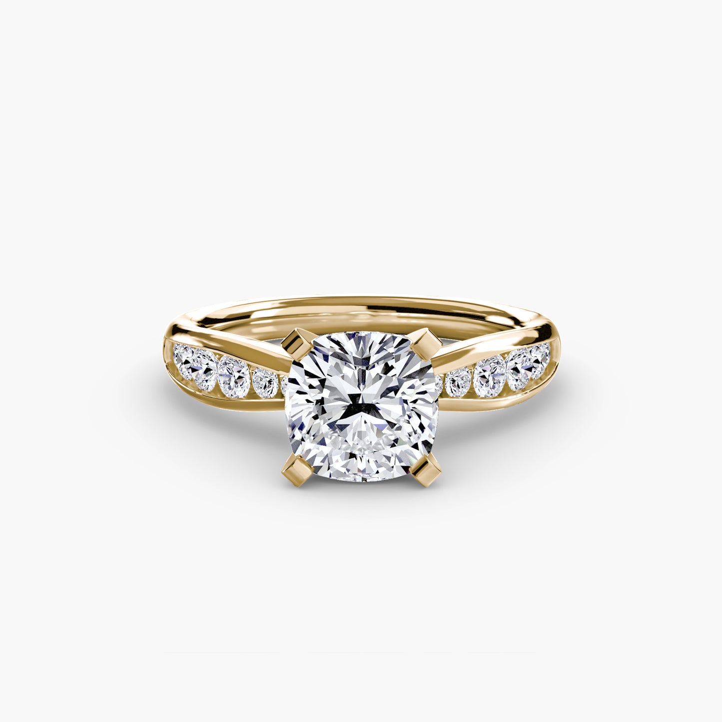 Solitario con Pavé 3