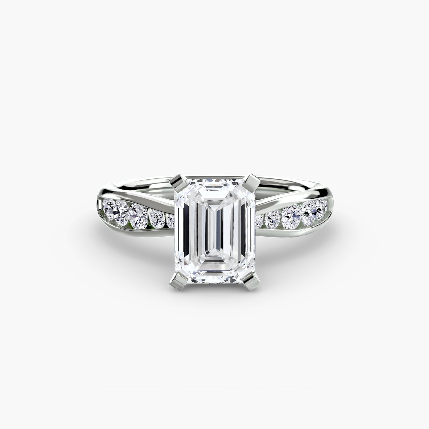 Solitario con Pavé 3