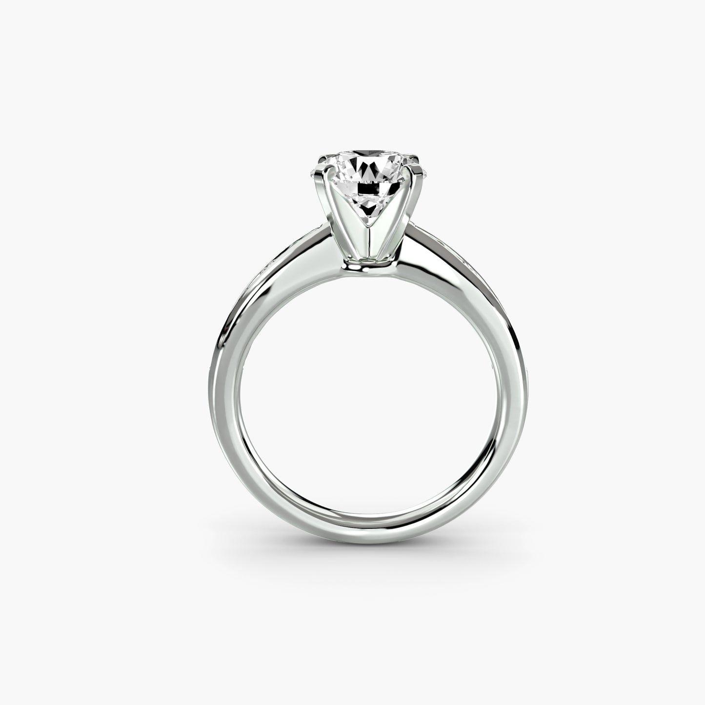 Solitario con Pavé 3