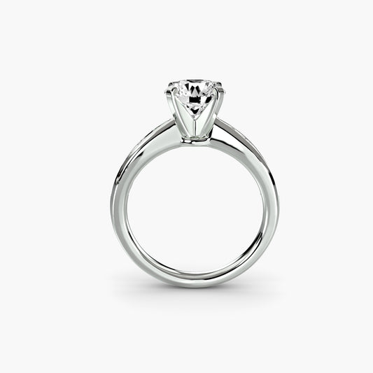Solitario con Pavé 3