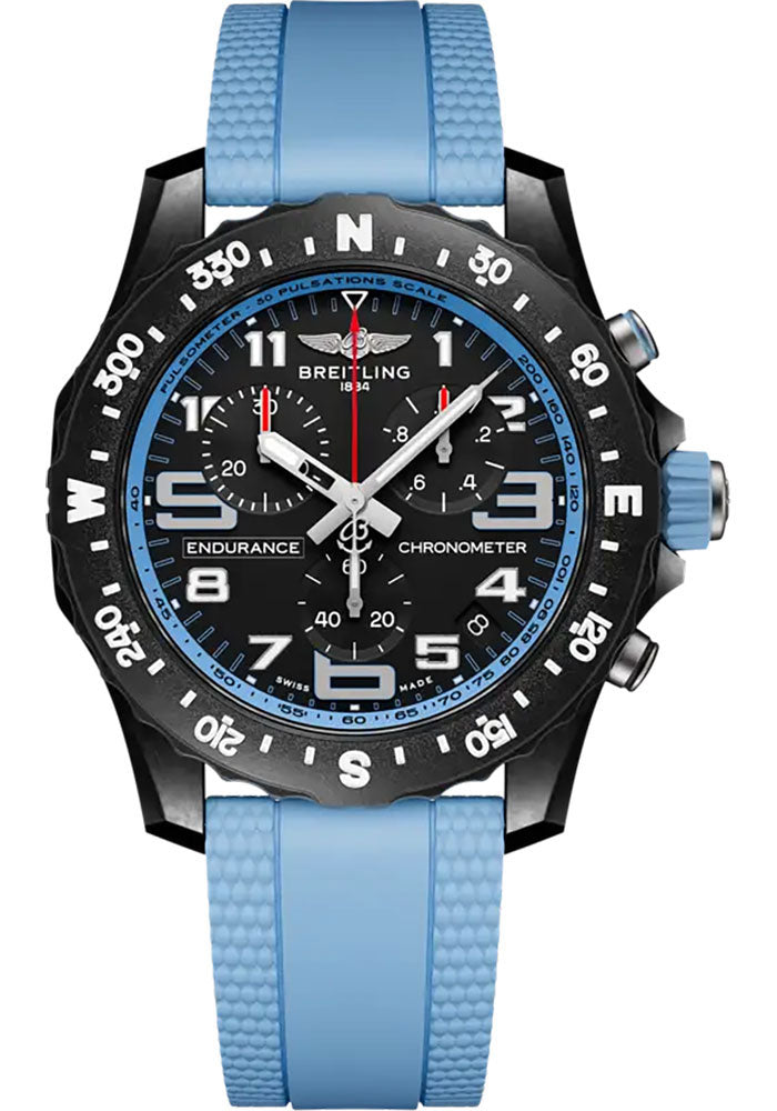Breitling Endurance Pro Black Dial on Rubber Strap Ref. X82310281B1S2 Card 2026