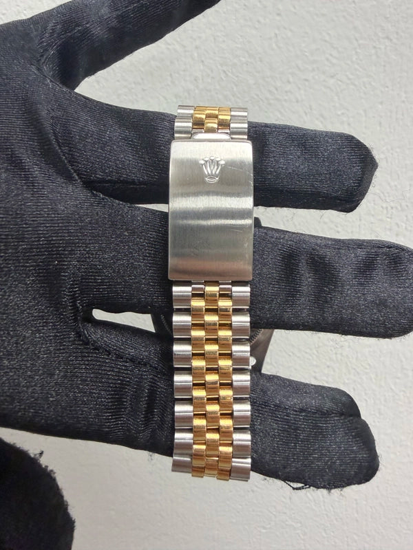 Rolex Datejust Ivory Anniversary Dial on Jubilee Ref 16233