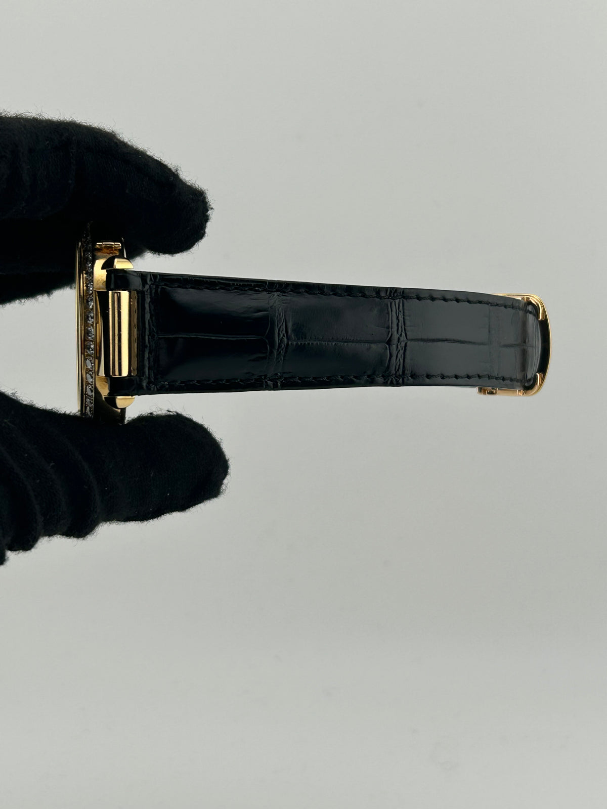 Cartier Pasha de Cartier Silver Dial on Black Leather Strap Ref. WJ120351 — view 5
