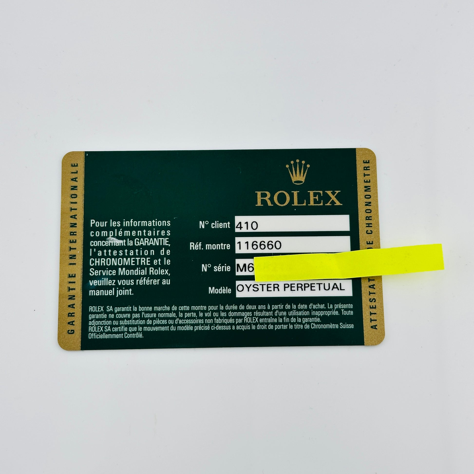 Rolex Sea-Dweller Deepsea Black Dial on Oyster Bracelet Ref. 116660 Card 2009 — view 7