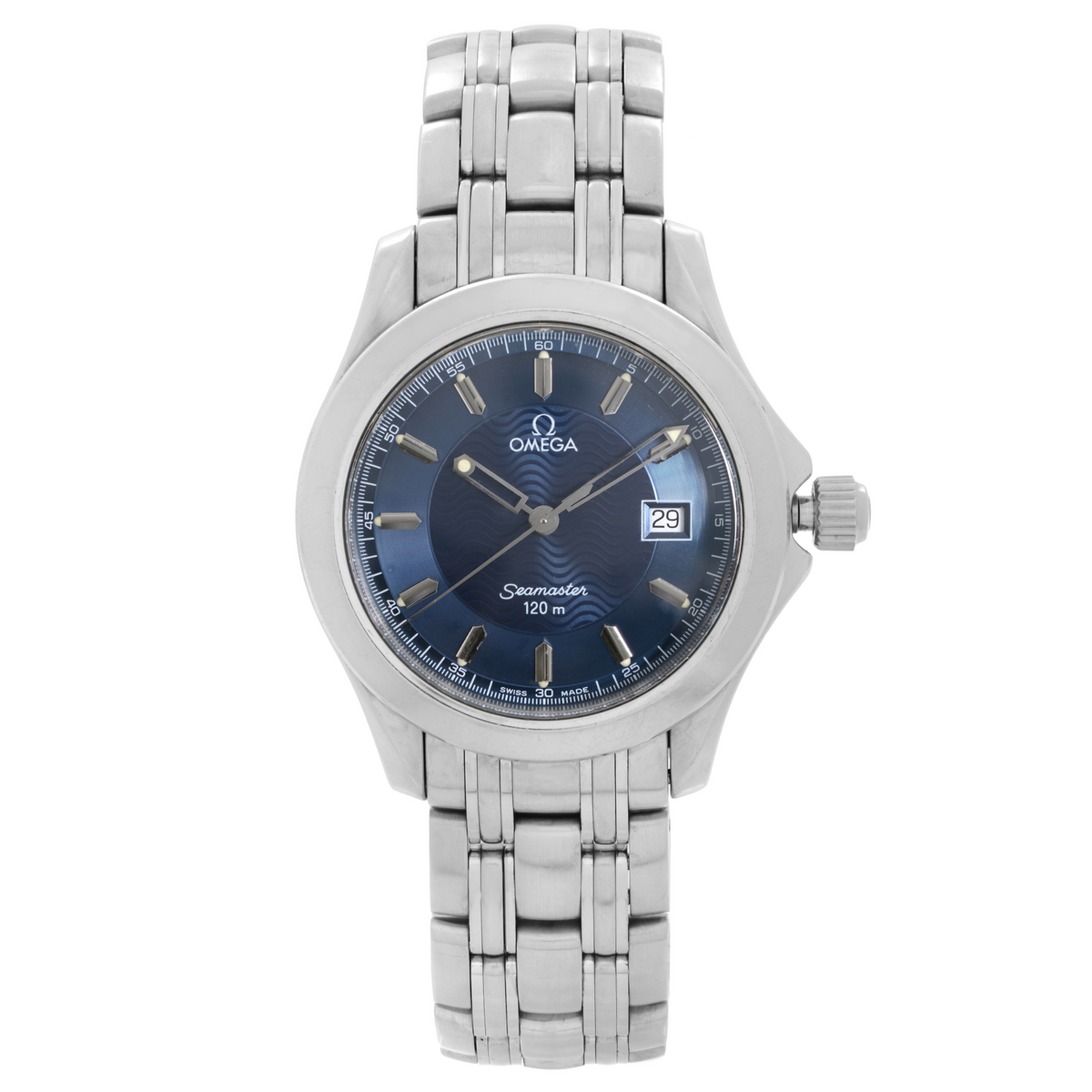Omega Seamaster Blue Dial on Omega Ref. 2511.82 with Box