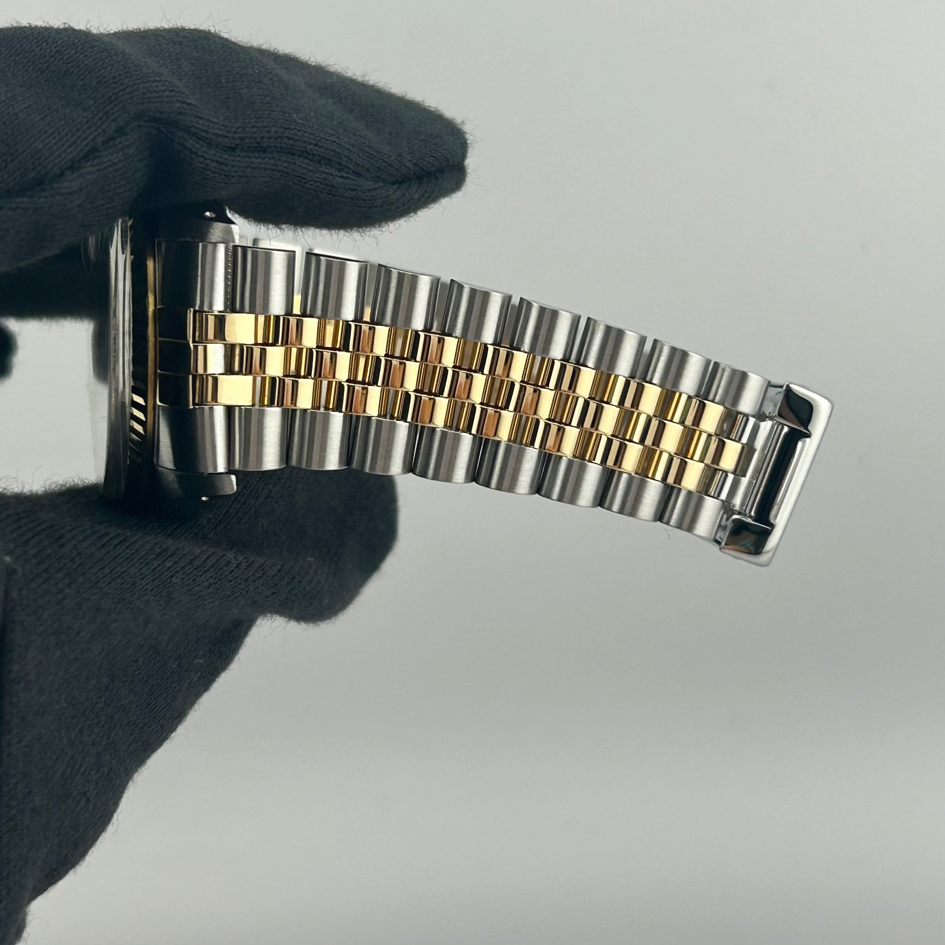 Rolex Datejust Champagne Stick Dial on D Link Jubilee Ref. 16013 1988 — view 5