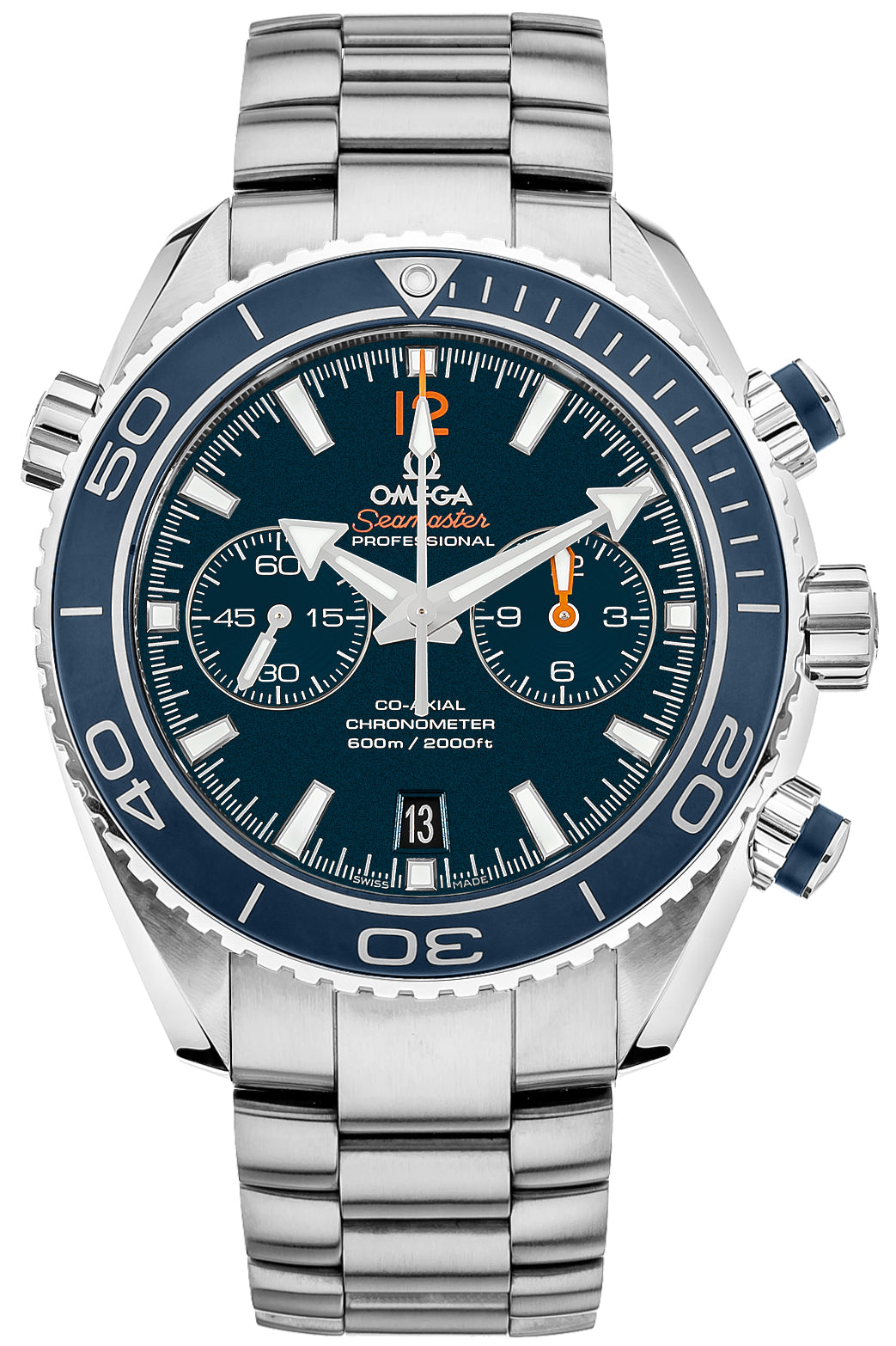Omega Sea Master Blue Dial Ref. 232.90.46.51.03.001 Card Open Date