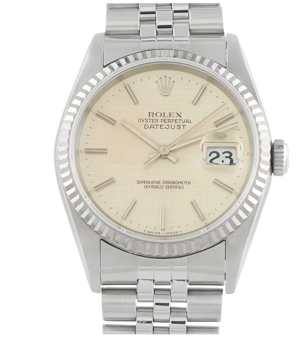 Rolex Datejust Lady Silver Linen Dial on Jubilee Ref. 6917