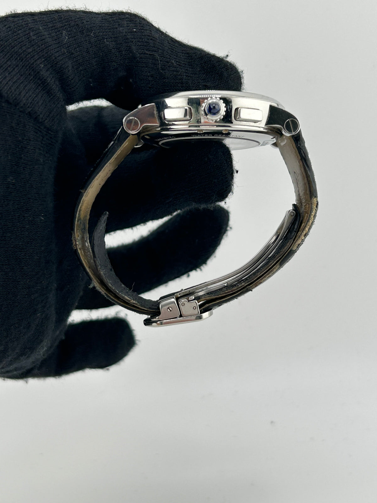Cartier Rotonde de Cartier Silver Roman Numerals Dial on Leather Strap Ref. WSRO0002 — view 5