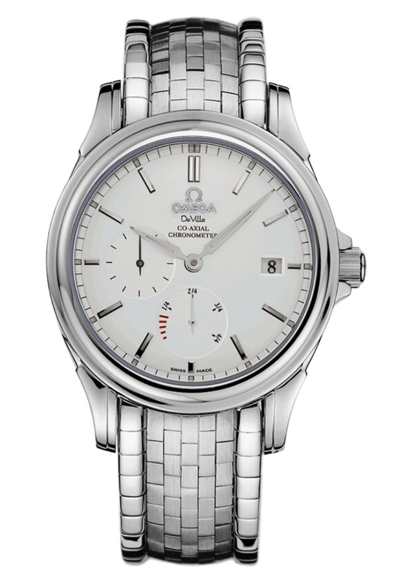 Omega De Ville Prestige White Dial on Stainless Steel Bracelet Ref. 4532.31.00 Card 2008